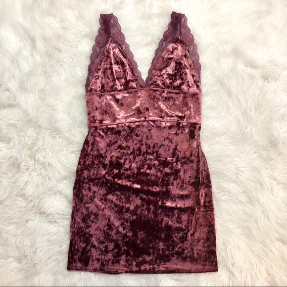 •Free People• Velvet NWOT Dress - Picture 2 of 8